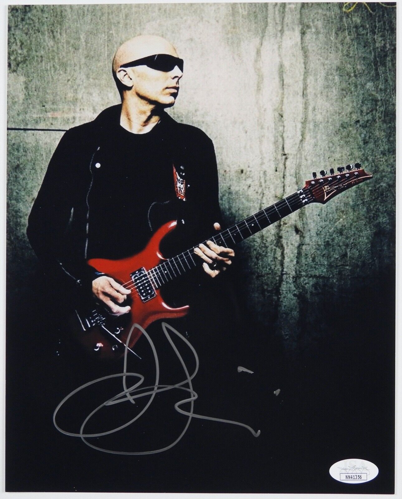 Joe Satriani JSA Signed Autograph Signed Photo Poster painting