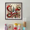 Christmas Tree Elk-11CT Stamped Cross Stitch 40*40cm/15.75*15.75in tapestrymarket