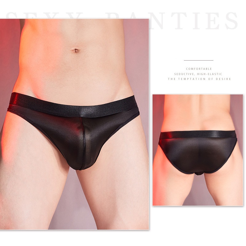 Shiny, high-elastic, comfortable and breathable sexy underwear