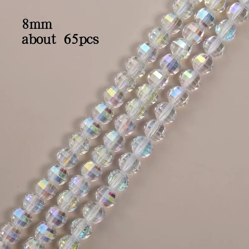 1 Set Hole 1~1.9mm Glass Geometric Beads