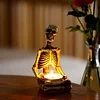 Skull Candlestick Skull Candlestick Gothic Decorative Resin Candlestick Crafts