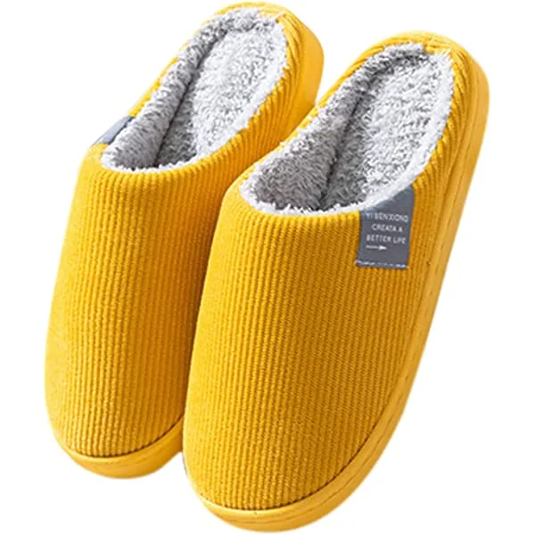 Slippers for Women & Men Memory Foam Warm Slip On Slippers amazon Stunahome.com