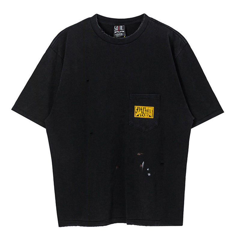 Saint  Letter Printed T-shirt T-Shirt