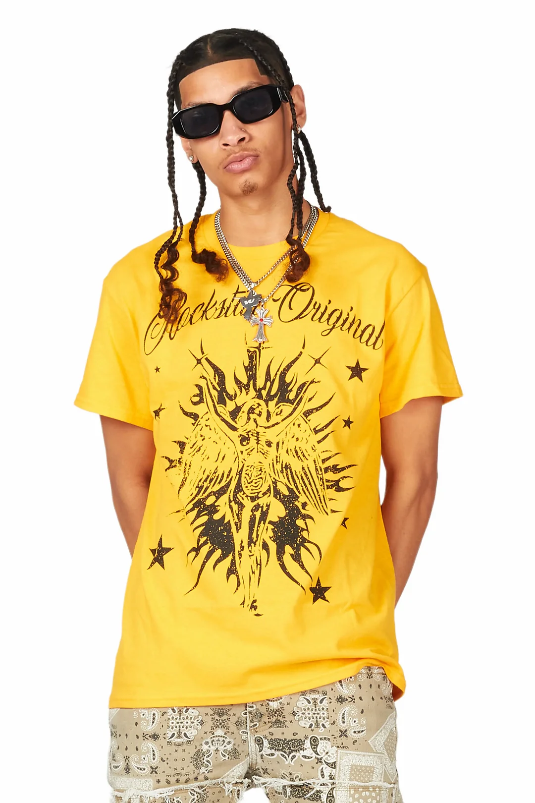 Mermaid Gold Graphic T-Shirt