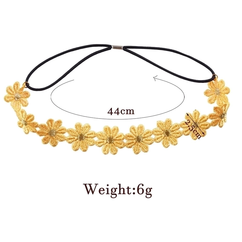 Minimalist Flower Cloth Hair Band