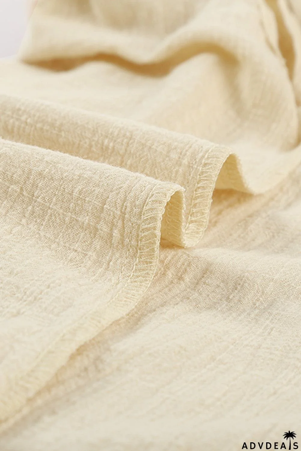 Turn-down Collar Button Front Tank