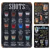 3pcs - Alcohol - Vintage Metal Signs(8*12Inch)