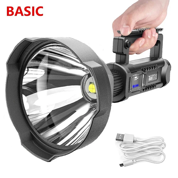 (🎉49% OFF)Hot Sale--Rechargeable Handheld Spotlight Flashlight