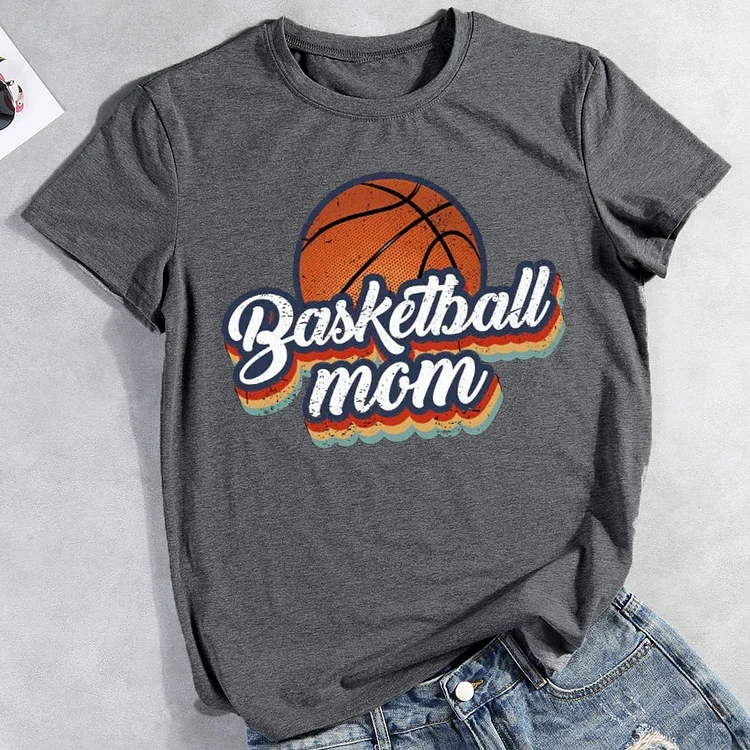 Basketball mom T-shirt Tee -00855