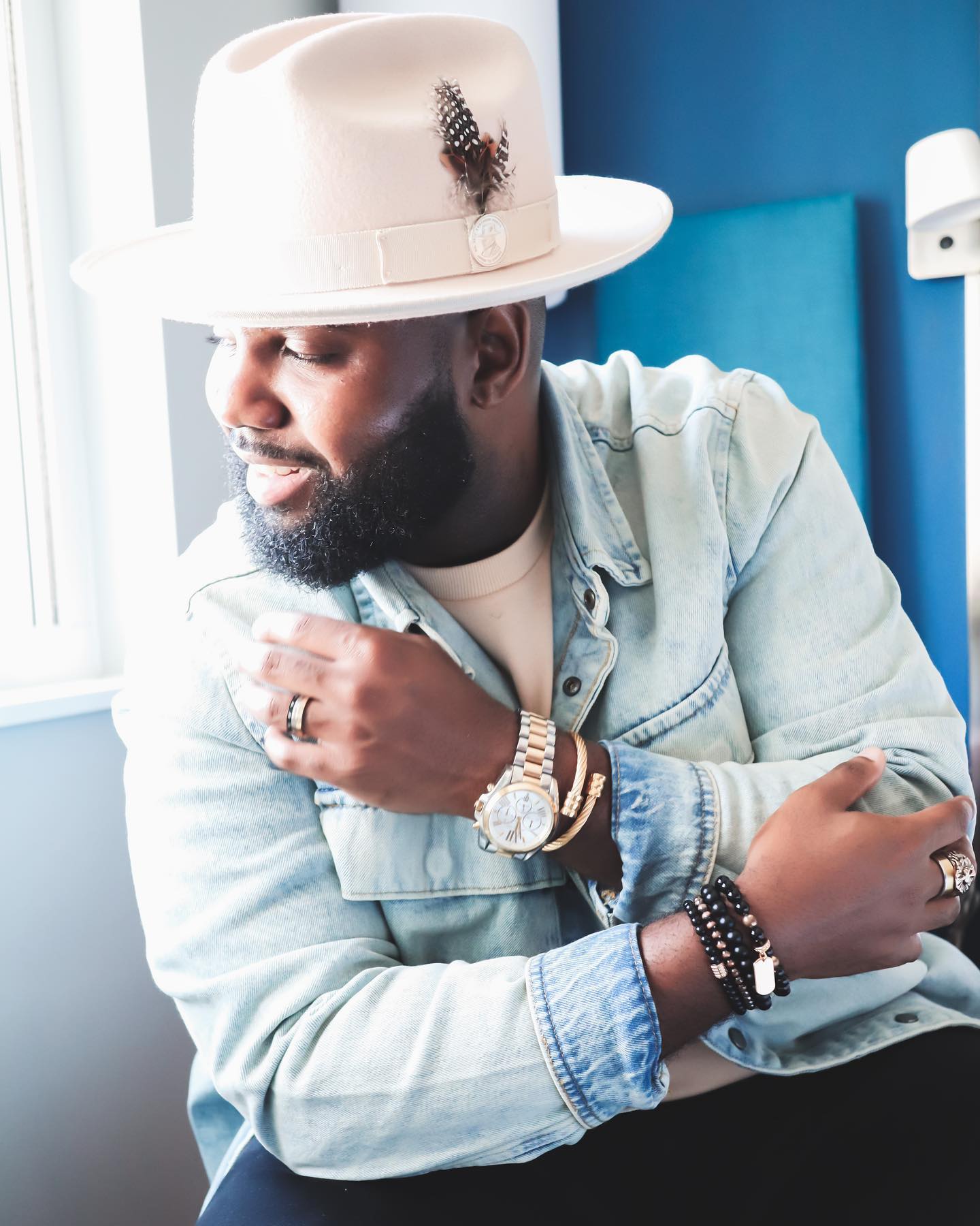 HatsMaker Ranch Fedora - Tusk[Fast shipping and box packing]