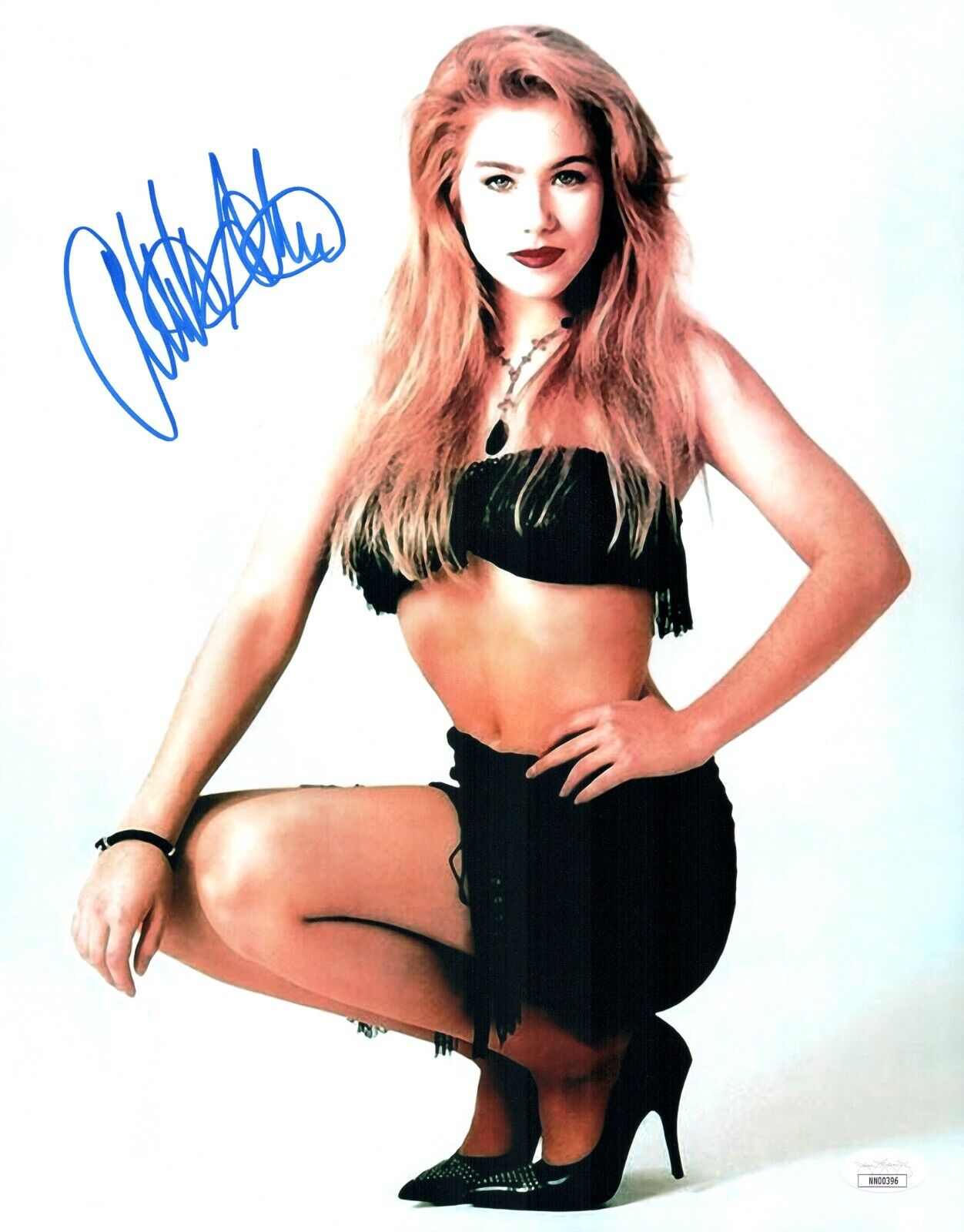 CHRISTINA APPLEGATE Signed MARRIED WITH CHILDREN 11x14 Photo Poster painting Autograph JSA COA