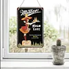 Miller bi&egrave;re - Enseignes en bois(30*40cm)