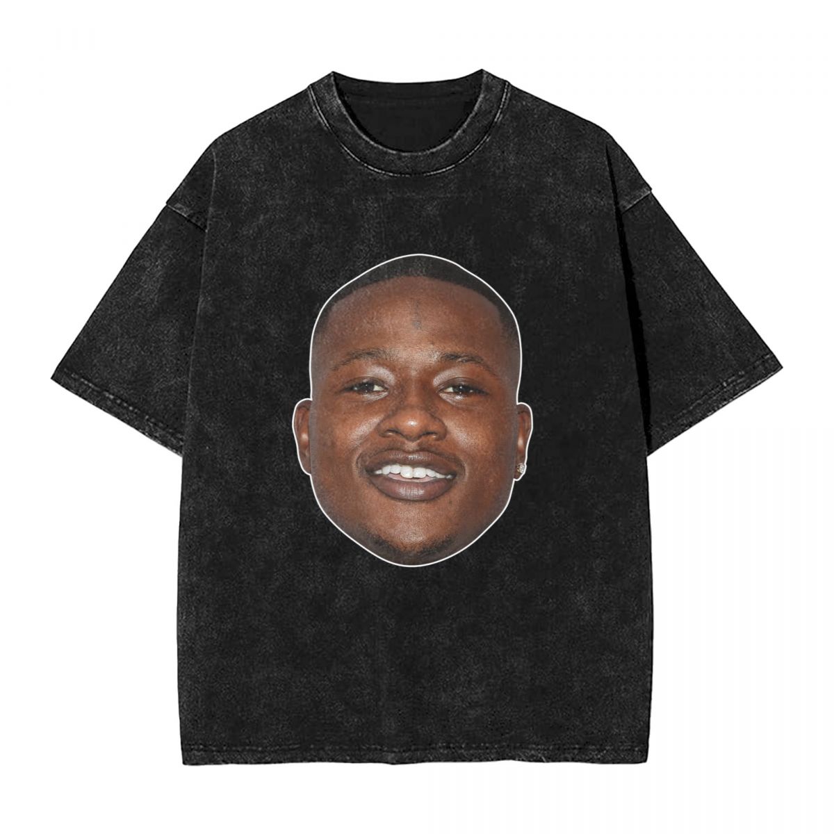 Charlotte Hornets Terry Rozier Washed Oversized Vintage Men's T-Shirt