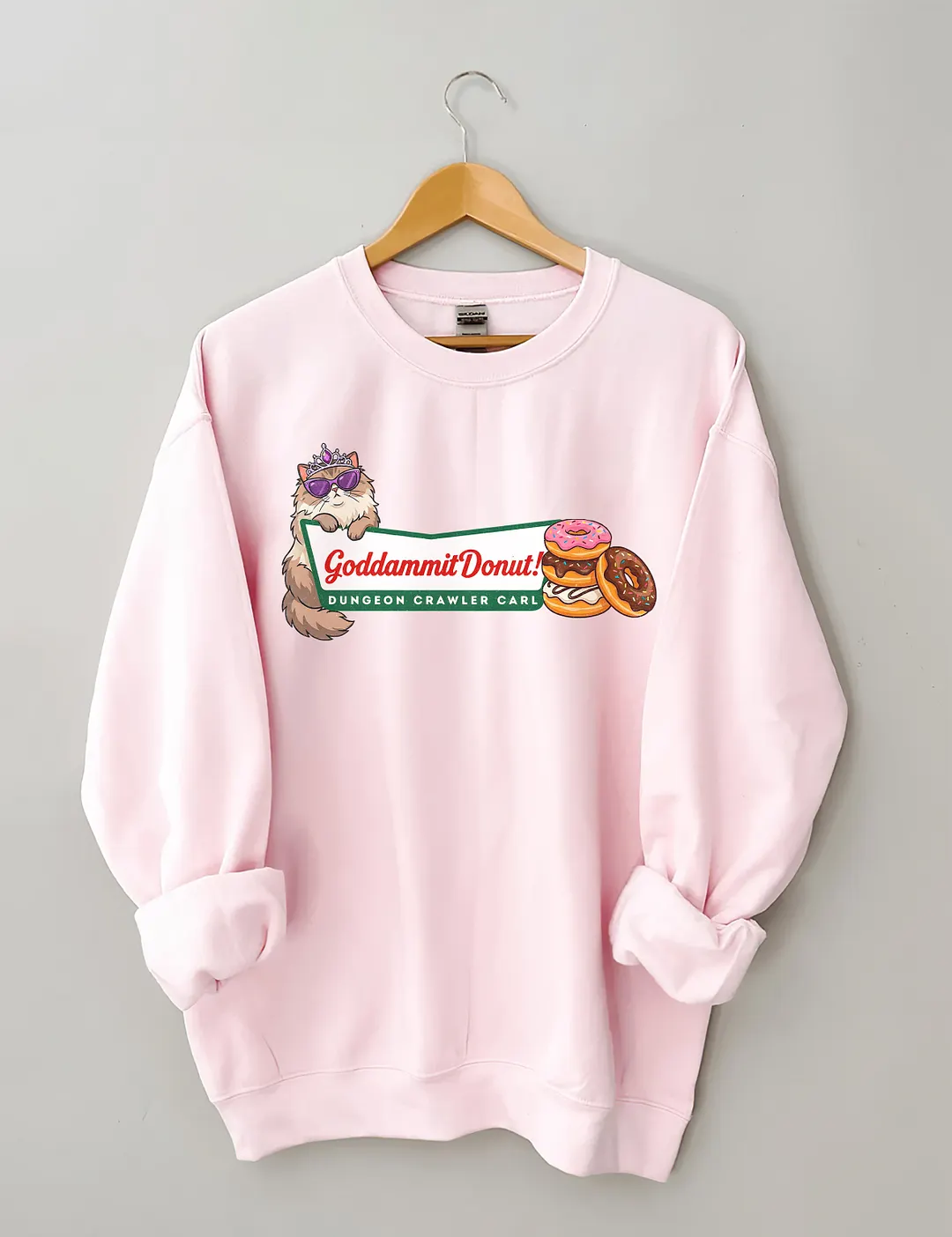 Goddammit Donut Dungeon Crawler Carl Sweatshirt
