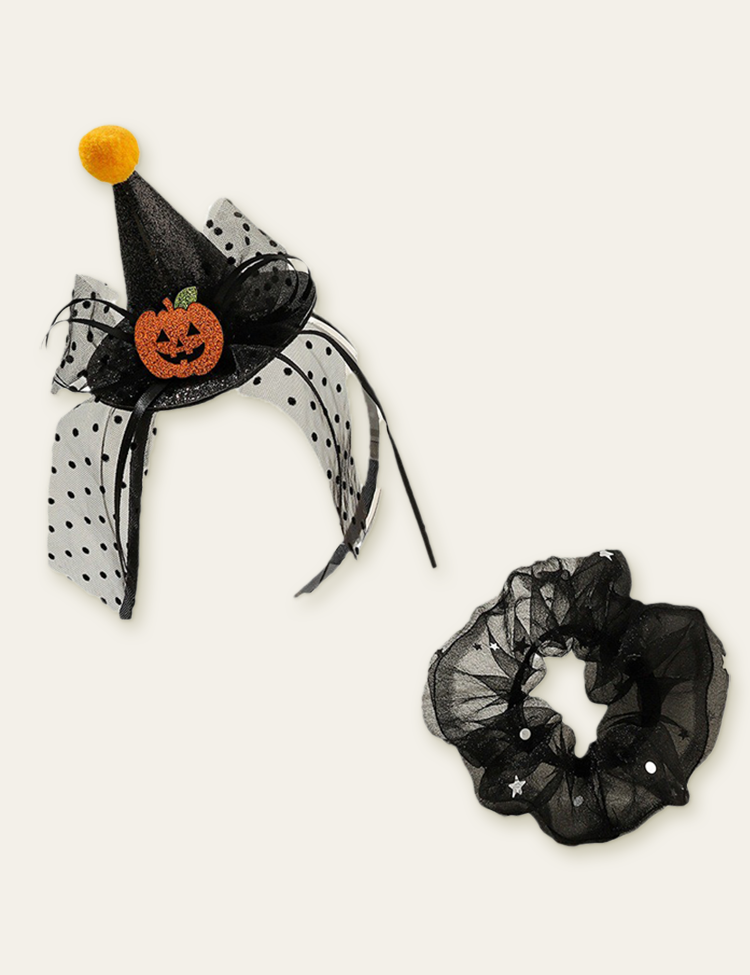 Halloween Pumpkin Tulle Hairband