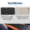 Car Center Console Cover, Universal Leather Waterproof Armrest Seat Box Cover Protector, Comfortable Car Decor Accessories Fit for Most Cars, Vehicles, SUVs-Orange