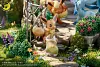 Anniversary Eevee Family Garden Scene - Pokemon Resin Statue - Moon Shadow Studios
