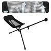 Folding Moon Chairs Footrest Telescopic Leg Rest Camping Chair Kit for Outdoor