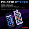 Desktop Controller Visualization N1 Versatile Keyboard, 15 Custom Keyboards, One-Touch Trigger To Improve Desktop Efficiency, Custom LCD Keys For OBS, Twitch, YouTube - Compatible With Mac And PC