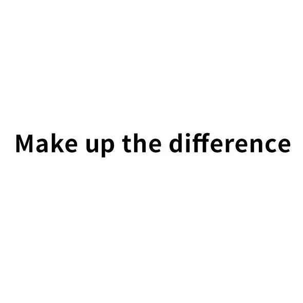 Make up the difference - tree - Codlins