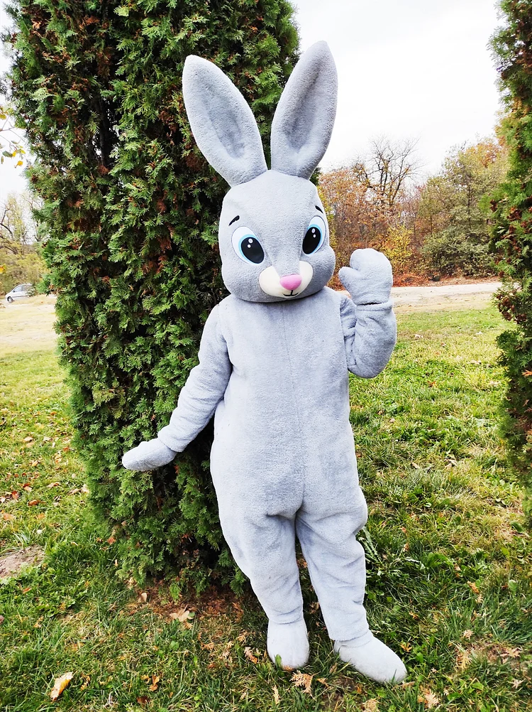 Easter Bunny Mascot Costume 