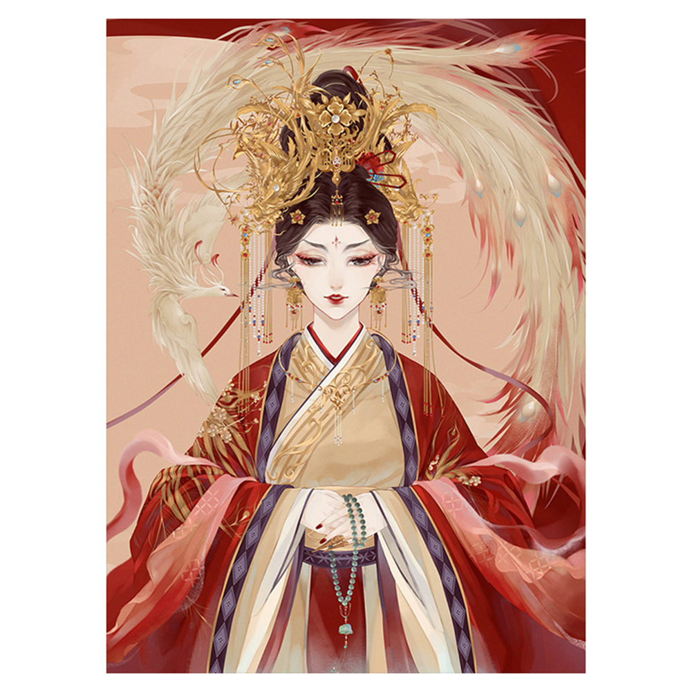 

Cartoon Beauty - 11CT Stamped Cross Stitch - 56*77CM (Big Size), 501 Original