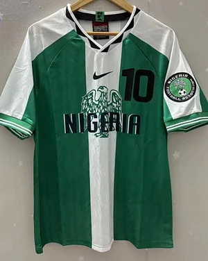 1996 Nigeria Home Retro Jersey Football Shirt 1:1 Thai Quality