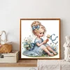 Diamond Painting -DIY Round Drill Girl