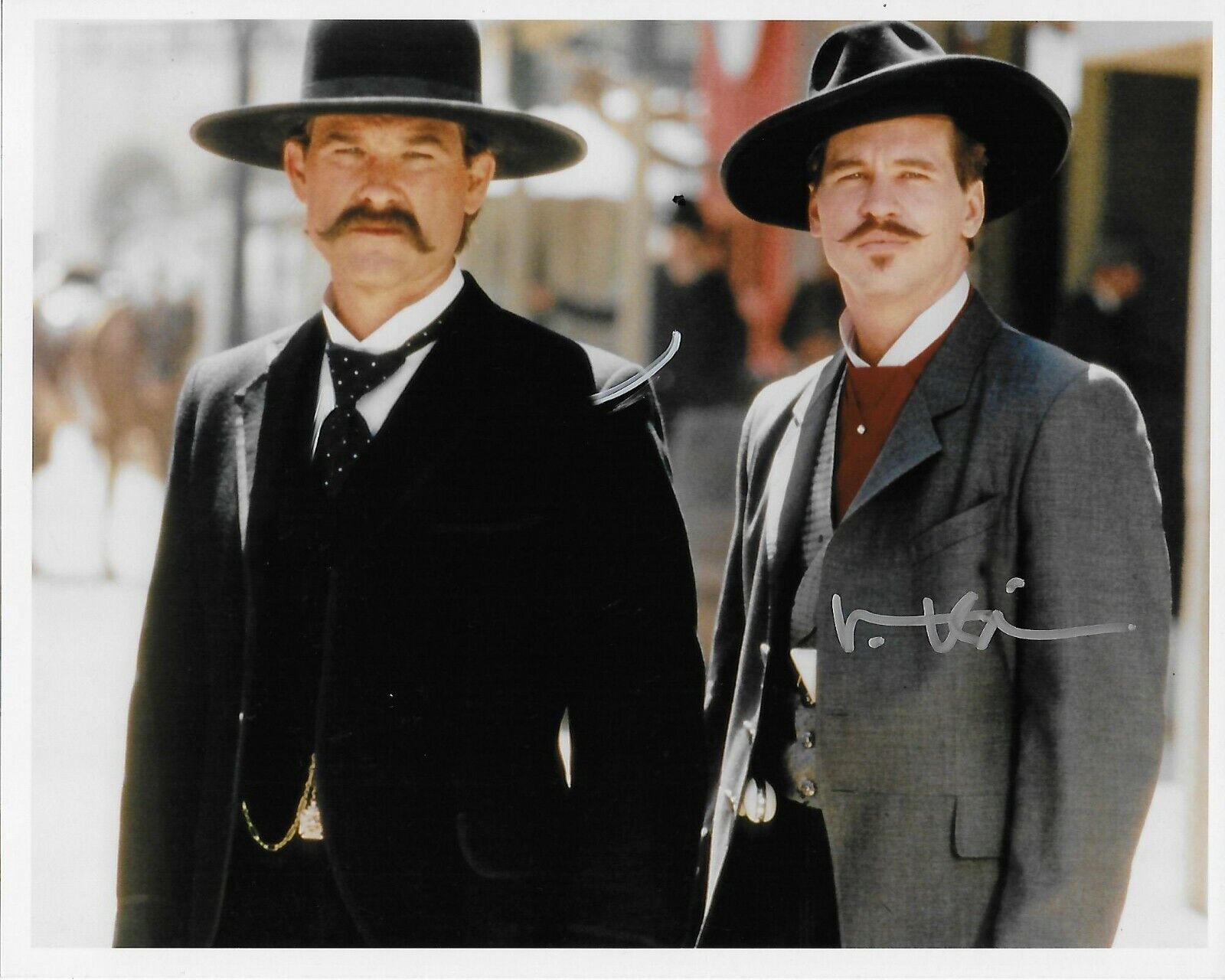 Val Kilmer Original In Person Autographed 8X10 Photo Poster painting - Tombstone #16