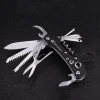 Multi-Functional Swiss 9.1cm Folding Knife Stainless Steel Multi Tool Army Knives Pocket Hunting Outdoor Camping Survival Knife