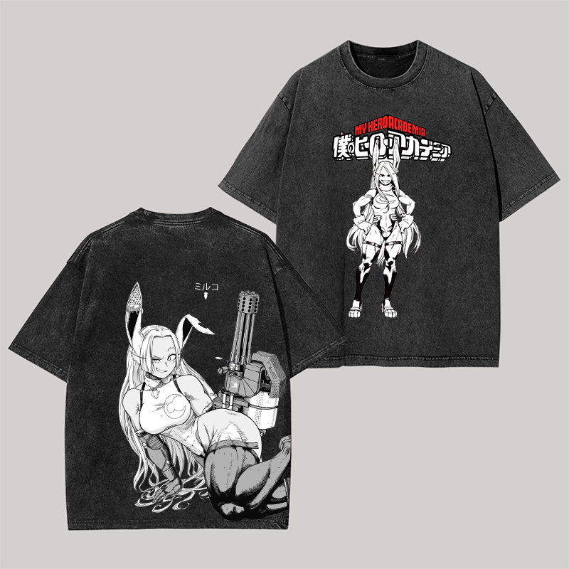 My Hero Academia Printed Unisex Washed T-Shirt