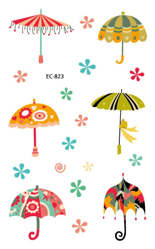 Halloween Pumpkin Masquerade Party Tattoo Stickers