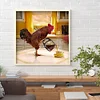Diamond Painting -DIY Round Drill Rooster