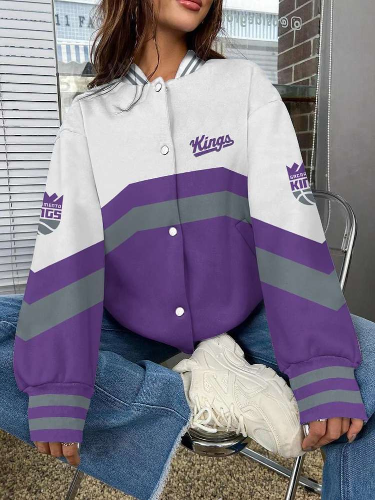 Sacramento Kings  Limited Edition Full-Snap Casual Jacket