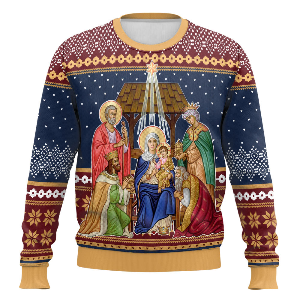 Nativity Ugly Christmas Sweater