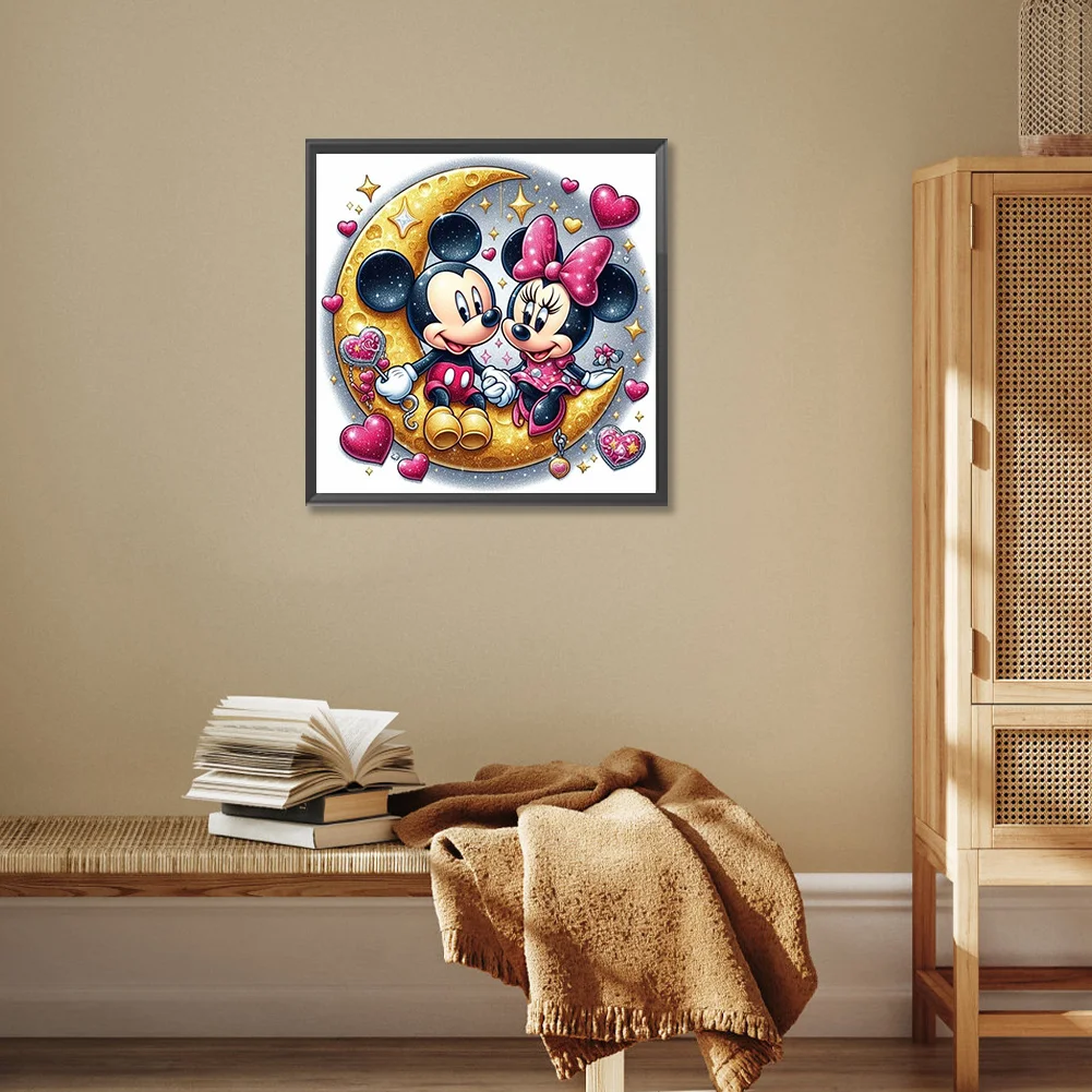 Diamond Painting - Full Round Drill - Mickey Mouse(Canvas|30*30cm)