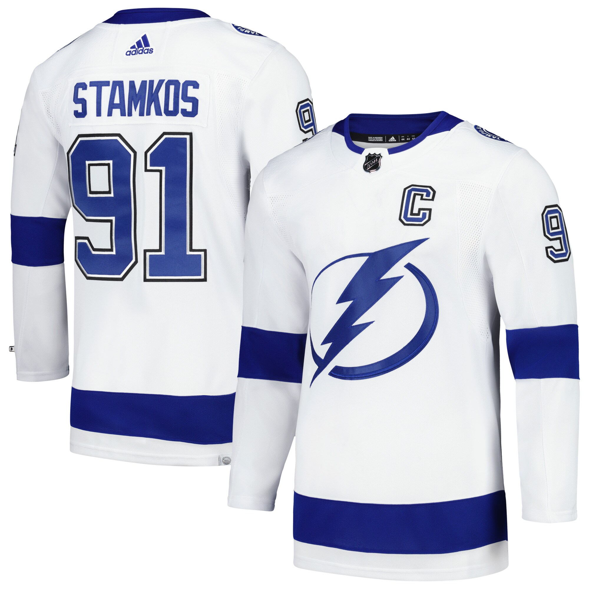 Steven Stamkos Tampa Bay Lightning  Away Primegreen    Jersey – White mysite