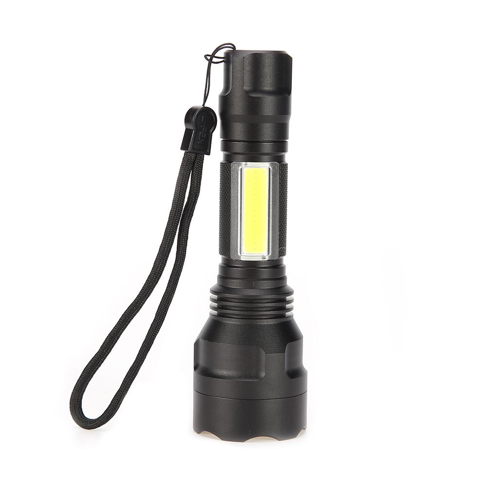 

T6+Cob LED Flash Waterproof Camping Emergency Torch, 501 Original