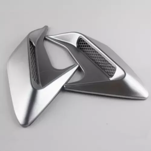 Dronehint For Car Body Side Trim Parts Decoration Air Vent Inlet Decor New 2pc Universal (For: Acura) Parts