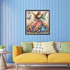 (Multi-Style)Elegant Butterfly Girl-Partial Special Shaped Diamond Painting 30*30cm