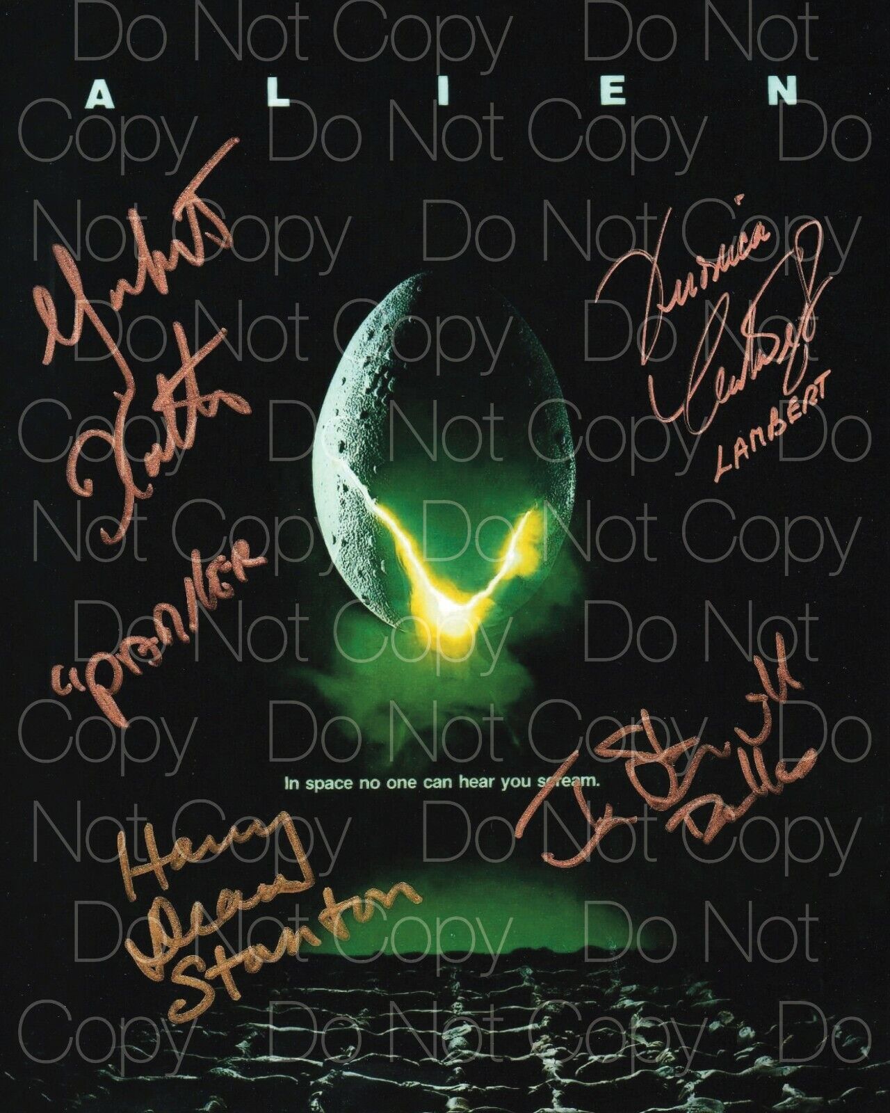 Alien (1979) signed 8X10 inch Photo Poster painting picture poster autograph RP