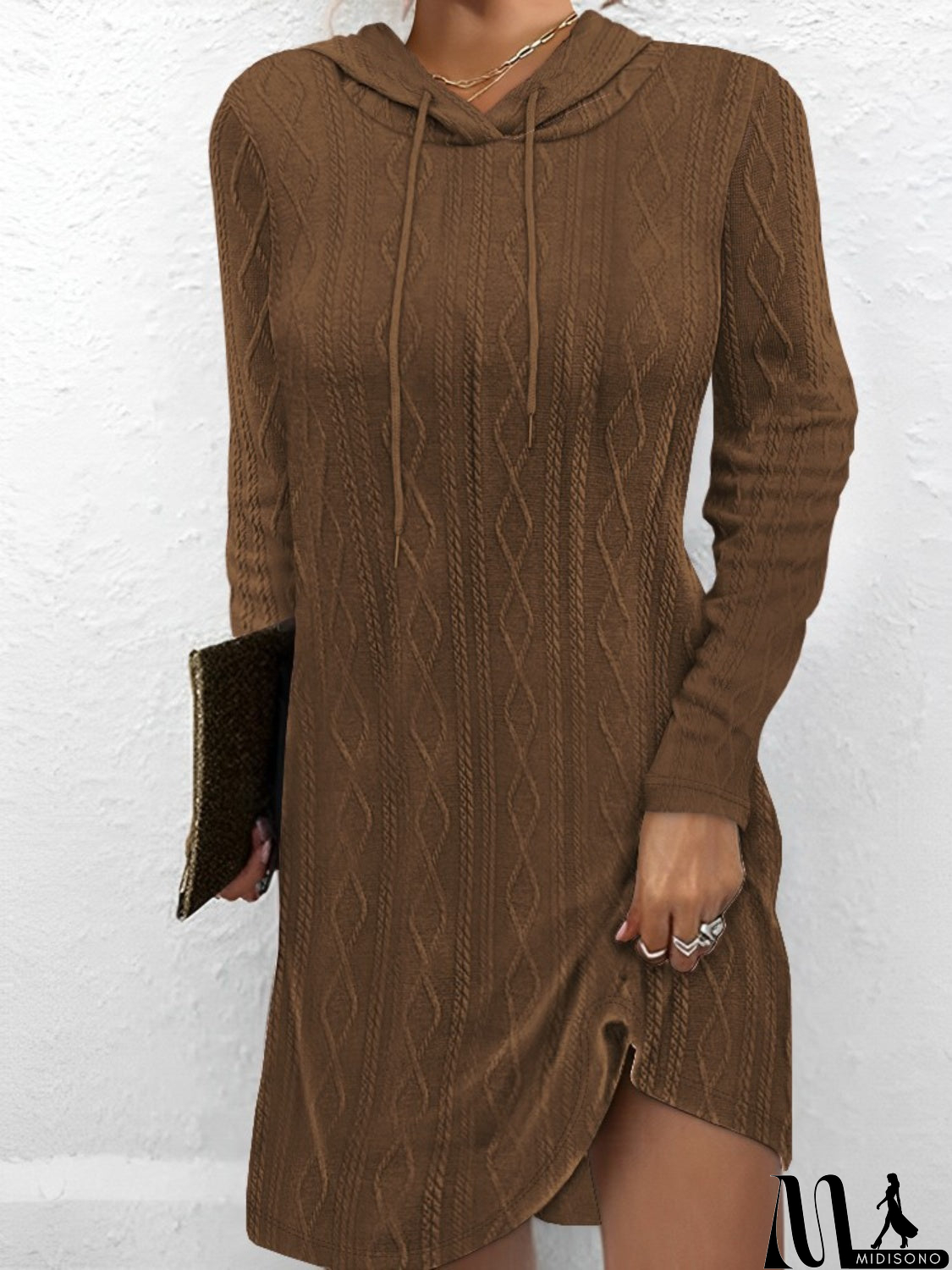 MidiSono - Casual and Fashionable winter Dress