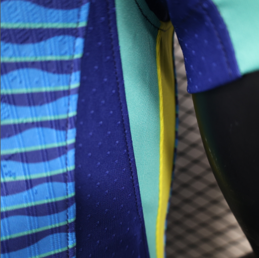 2024 Brazil Away Player Version Men's Football T-Shirt