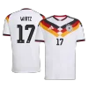 WIRTZ #17 Germany Home Soccer Jersey World Cup 2026