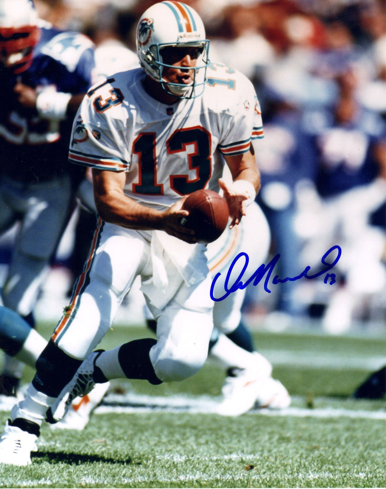 DAN MARINO AUTOGRAPH SIGNED PP Photo Poster painting POSTER