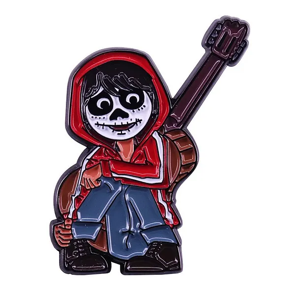 Foto del pin Skeleton Couple Glitter 8