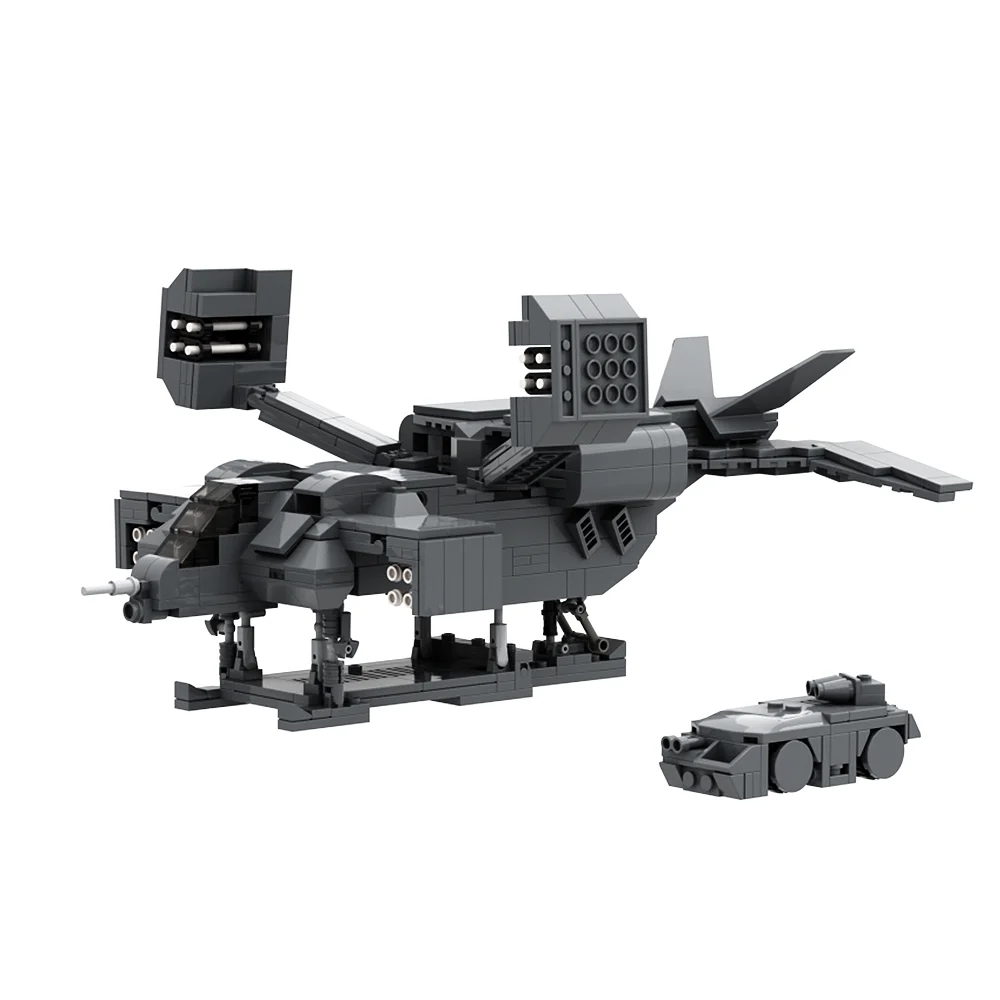 MOC 39380 Aliens Cheyenne Dropship and APC