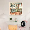 Orange Kitchen Restaurant-11CT Stamped Cross Stitch 50*50cm/19.69*19.69in