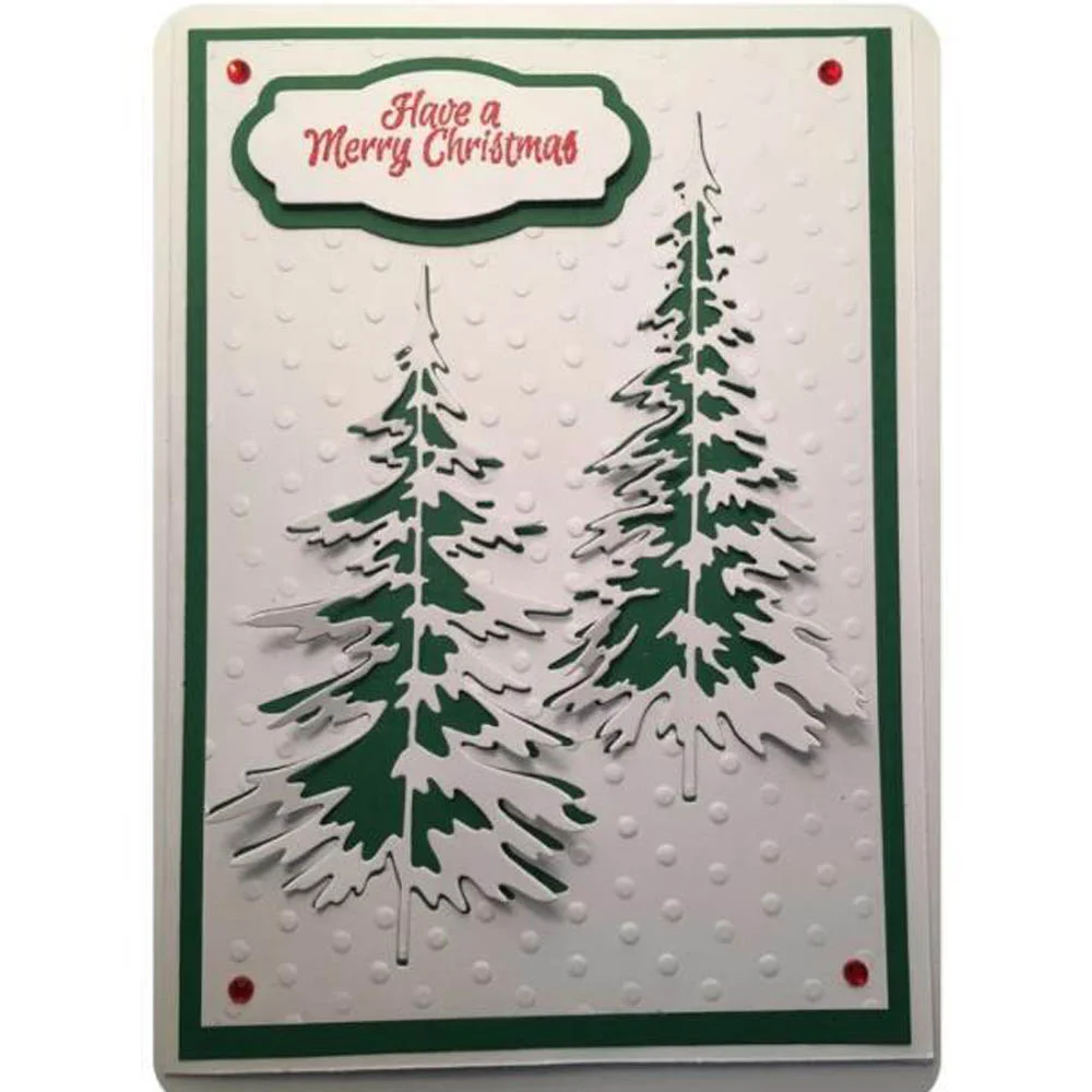 Nigikala Tree Metal Cutting Dies for Scrapbooking DIY Photo Album Card Decoration Embossing