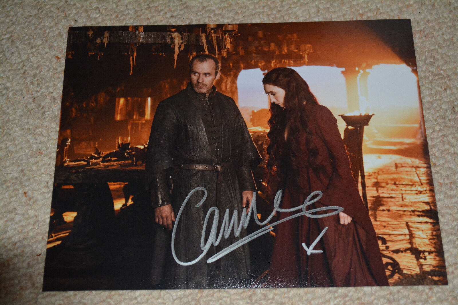 CARICE VAN HOUTEN signed autograph In Person 8x10 (20x25cm) GAME OF THRONES